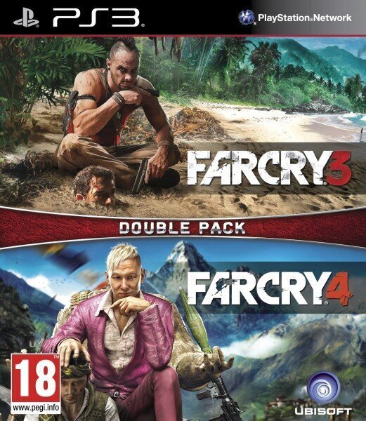 PlayStation 3 peli Far Cry 3 and Far Cry 4 Double Pack hinta ja tiedot | Tietokone- ja konsolipelit | hobbyhall.fi