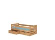 Lasten sänky ADRK Furniture Tomi 180x80, ruskea hinta ja tiedot | Lastensängyt | hobbyhall.fi