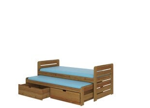 Lasten sänky ADRK Furniture Tomi 180x80, tammi hinta ja tiedot | Lastensängyt | hobbyhall.fi