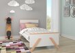 Lasten sänky ADRK Furniture Koral 80x190 cm, valkoinen hinta ja tiedot | Lastensängyt | hobbyhall.fi