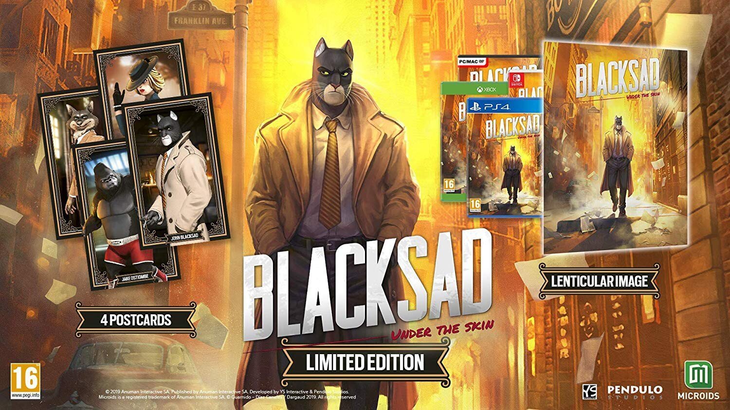 Nintendo Switch peli Blacksad: Under the Skin Limited Edition hinta ja tiedot | Tietokone- ja konsolipelit | hobbyhall.fi