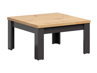 Sohvapöytä BRW Hesen 4/8, ruskea/tummanharmaa hinta ja tiedot | Sohvapöydät | hobbyhall.fi