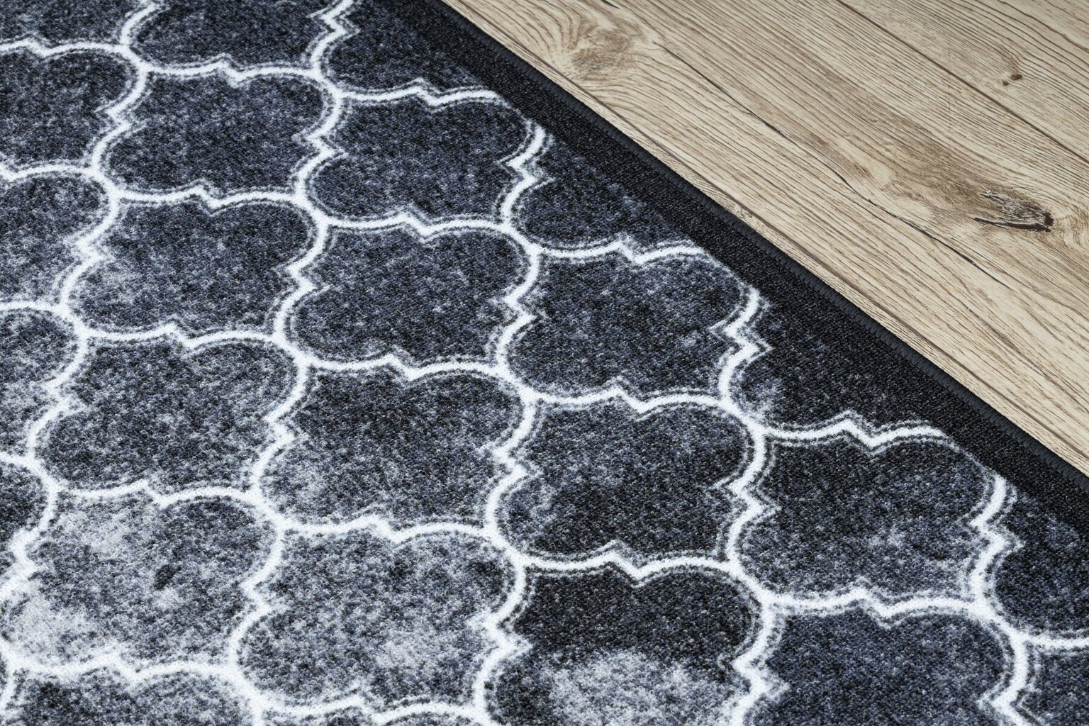 Kumipohjainen matto CLOVER 100x340 cm hinta ja tiedot | Isot matot | hobbyhall.fi