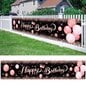 HAPPY BIRTHDAY, Hyvää syntymäpäivää, juliste, banderolli 180 cm x 40 cm hinta ja tiedot | Juhlakoristeet | hobbyhall.fi