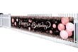 HAPPY BIRTHDAY, Hyvää syntymäpäivää, juliste, banderolli 180 cm x 40 cm hinta ja tiedot | Juhlakoristeet | hobbyhall.fi