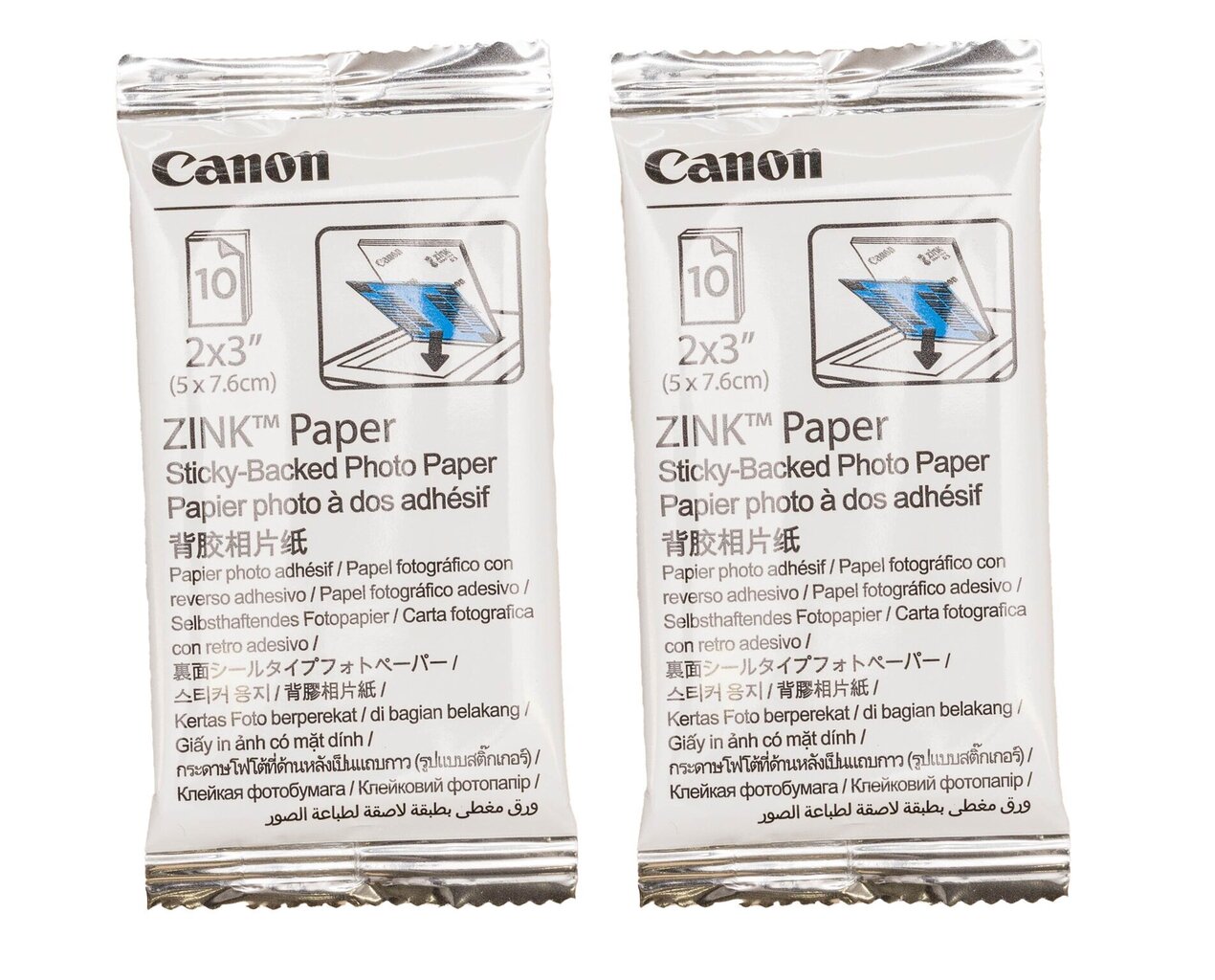 Canon Zink valokuvapaperi, 20 arkkia hinta ja tiedot | Kameratarvikkeet | hobbyhall.fi