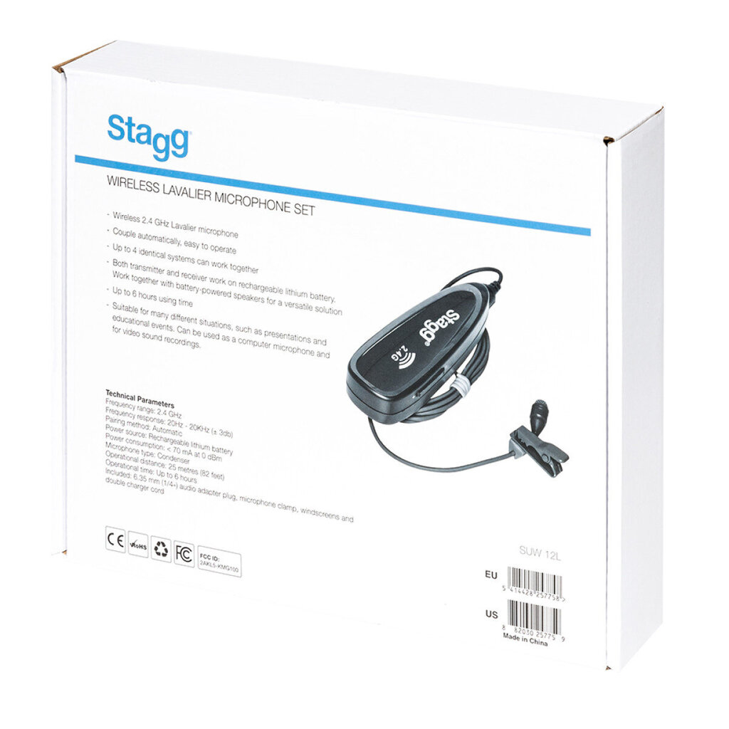 Stagg SUW 12L hinta ja tiedot | Mikrofonit | hobbyhall.fi