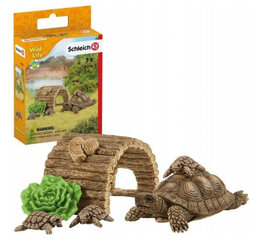 Schleich 42506 Wild Life Turtles House hinta ja tiedot | Tyttöjen lelut | hobbyhall.fi