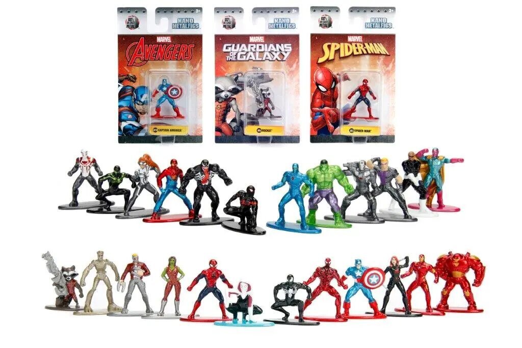 Marvel Nano -hahmot 6 tyypit hinta ja tiedot | Poikien lelut | hobbyhall.fi