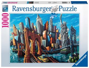 Ravensburgerin palapeli Tervetuloa New Yorkiin 1000p 16812 hinta ja tiedot | Palapelit | hobbyhall.fi