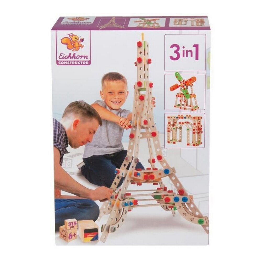 Eichhorn rakennussarja Eiffel-torni hinta ja tiedot | Poikien lelut | hobbyhall.fi