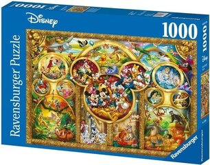 Ravensburger Puzzle parhaat Disney -teemat 1000p 15266 hinta ja tiedot | Palapelit | hobbyhall.fi