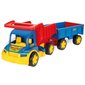 Kippiauto perävaunulla 107 cm Giant Truck hinta ja tiedot | Poikien lelut | hobbyhall.fi