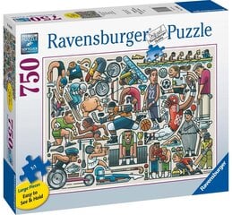 Ravensburger Puzzle Athletic Fit 750PLF 16940 hinta ja tiedot | Palapelit | hobbyhall.fi