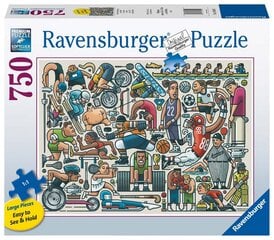 Ravensburger Puzzle Athletic Fit 750PLF 16940 hinta ja tiedot | Palapelit | hobbyhall.fi