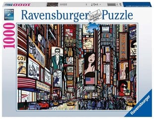 Ravensburger Puzzle Värikäs New York 1000pc 17088 hinta ja tiedot | Palapelit | hobbyhall.fi