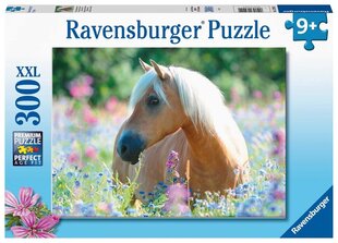 Ravensburger Puzzle Horse Flower 300p 13294 hinta ja tiedot | Palapelit | hobbyhall.fi
