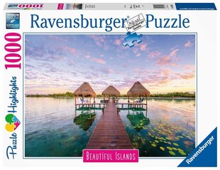 Ravensburger Puzzle Beaut.islands trop.View 1000p 16908 hinta ja tiedot | Palapelit | hobbyhall.fi