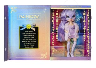 424857-Int Rainbow High -pukupallo violetti Willow hinta ja tiedot | Tyttöjen lelut | hobbyhall.fi