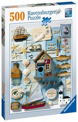 Ravensburger Puzzle Maritime Flair 500p 16588 hinta ja tiedot | Palapelit | hobbyhall.fi