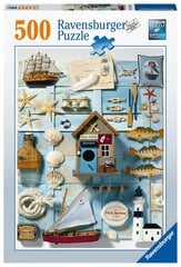 Ravensburger Puzzle Maritime Flair 500p 16588 hinta ja tiedot | Palapelit | hobbyhall.fi