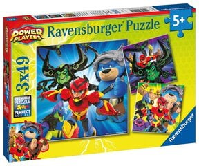 Ravensburger Puzzle Axel ja hänen tiiminsä 3x49p 5191 hinta ja tiedot | Palapelit | hobbyhall.fi