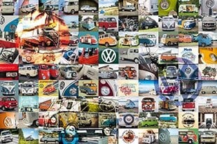 Ravensburger 99 Volkswagen VW Campervan Moments 3000 -osainen palapeli aikuisille ja lapsille 12 -vuotias hinta ja tiedot | Palapelit | hobbyhall.fi