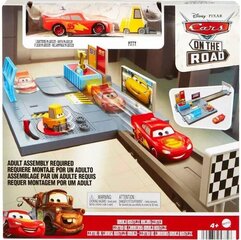 Mattel Disney Pixar Autot: Tiellä - Dinoco Rusteze Racing Center (HGV69) hinta ja tiedot | Disney Pixar Lapset | hobbyhall.fi