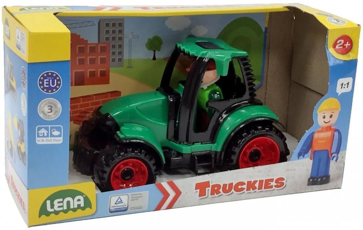 Truckies Traktor 17 cm hinta ja tiedot | Poikien lelut | hobbyhall.fi