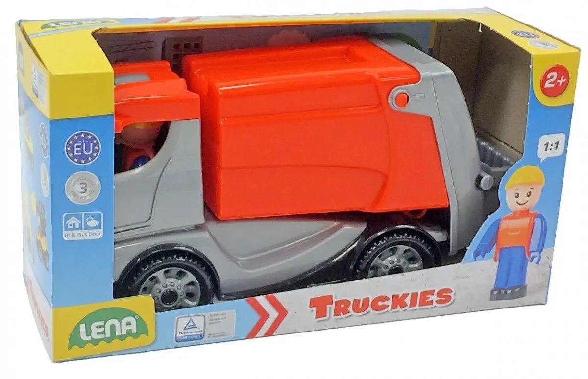 Truckies Jäteauto 22 cm hinta ja tiedot | Poikien lelut | hobbyhall.fi