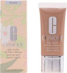 Clinique Stay Matte Oil Free Makeup 11 Honey 30ml hinta ja tiedot | Meikkivoiteet ja puuterit | hobbyhall.fi