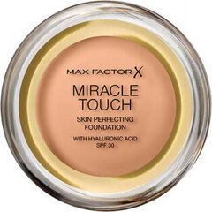 Max Factor Miracle Touch Skin Perfecting Foundation Spf30 060 Sand hinta ja tiedot | Meikkivoiteet ja puuterit | hobbyhall.fi