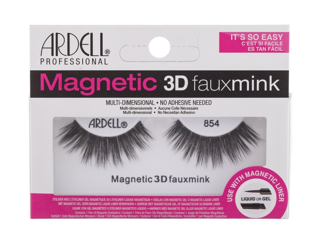 Magneettiripset Ardell 3D Fauxmink, 1 kpl hinta ja tiedot | Irtoripset ja ripsentaivuttimet | hobbyhall.fi