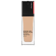 Shiseido Synchro Skin Radiant Lifting Foundation 350 Maple 30ml hinta ja tiedot | Meikkivoiteet ja puuterit | hobbyhall.fi