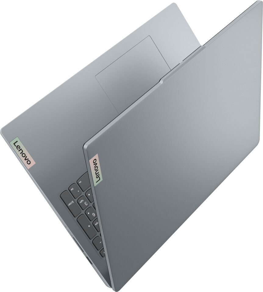 Lenovo IdeaPad Slim 3 16ABR8 AMD Ryzen 5 7530U 8GB 512GB AMD Radeon WIndows 11 Home Arctic Grey hinta ja tiedot | Kannettavat tietokoneet | hobbyhall.fi