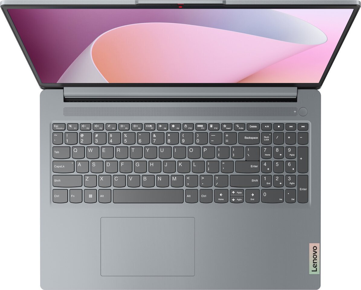 Lenovo IdeaPad Slim 3 16ABR8 AMD Ryzen 5 7530U 8GB 512GB AMD Radeon WIndows 11 Home Arctic Grey hinta ja tiedot | Kannettavat tietokoneet | hobbyhall.fi