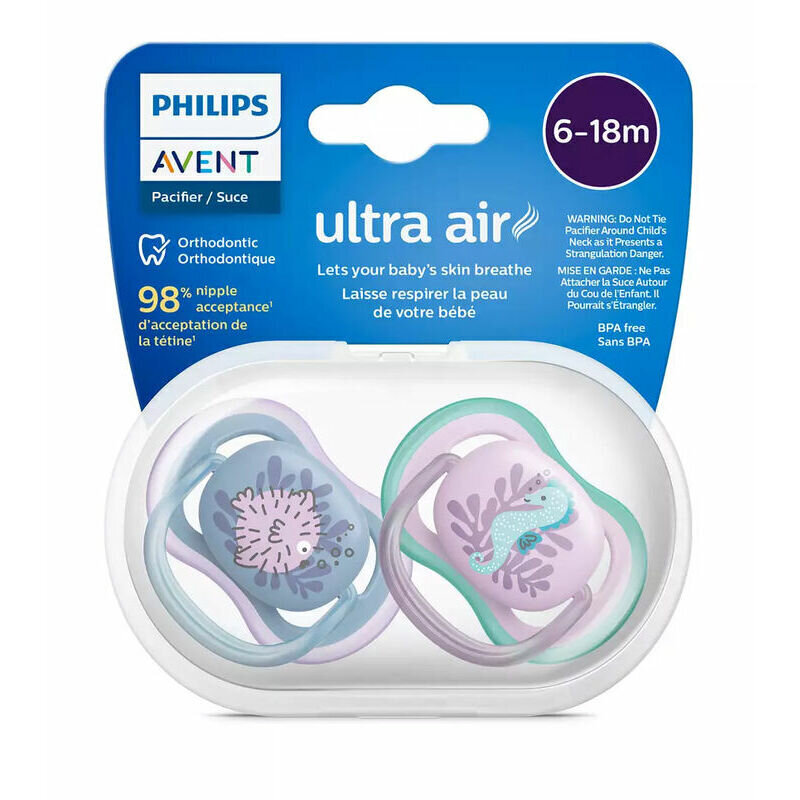 Tutit Philips Avent Ultra Air, 6-18kk, 2 kpl hinta ja tiedot | Tutit | hobbyhall.fi