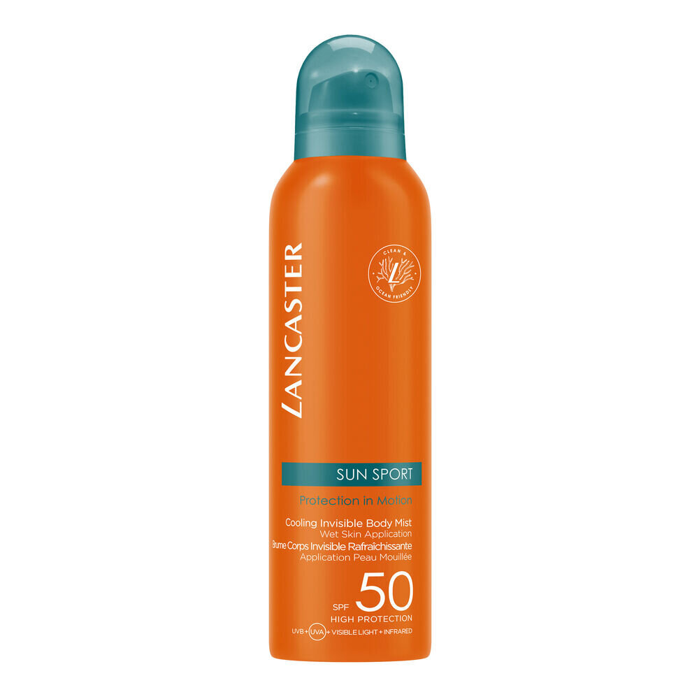 Lancaster Sun Sport Invisible SPF50, 200 ml hinta ja tiedot | Aurinkovoiteet | hobbyhall.fi