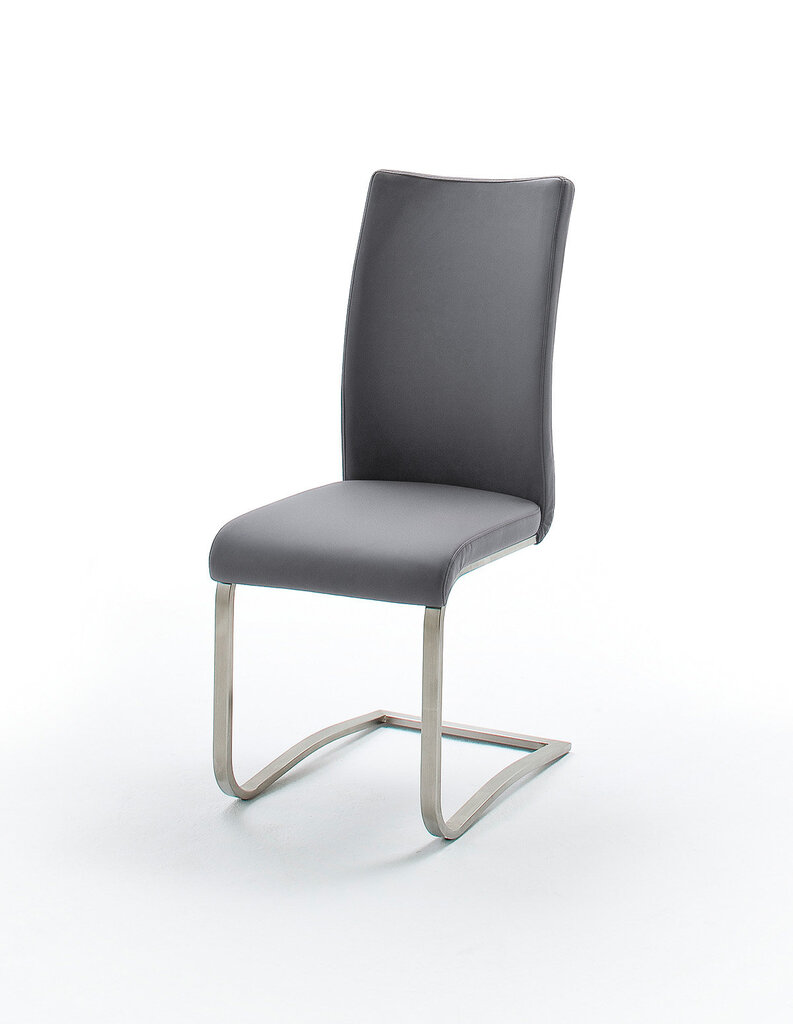 2 tuolin setti Arco 2, harmaa hinta ja tiedot | Ruokapöydän tuolit | hobbyhall.fi