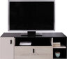 TV-jalusta Planet 10, musta/beige hinta ja tiedot | TV-tasot | hobbyhall.fi