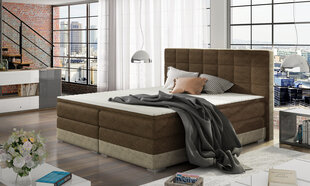 Sänky Damaso, 140 x 200 cm, ruskea/harmaa hinta ja tiedot | Sängyt | hobbyhall.fi