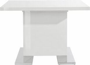 Pöytä Spring 110, valkoinen hinta ja tiedot | Ruokapöydät | hobbyhall.fi