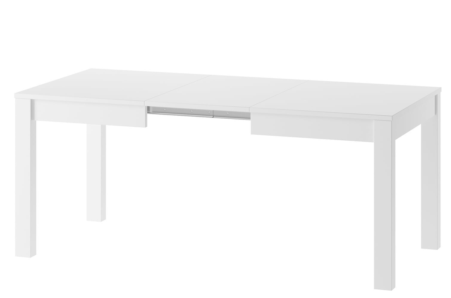 Pöytä Szynaka Meble Vega 2, valkoinen hinta ja tiedot | Ruokapöydät | hobbyhall.fi