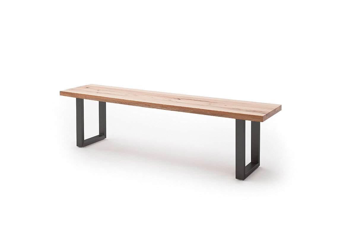 Penkki MC Akcent Castello, 160 x 40 cm, vaaleanruskea/harmaa hinta ja tiedot | Ruokapöydän tuolit | hobbyhall.fi