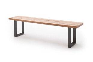 Penkki MC Akcent Castello, 200 x 40 cm, vaaleanruskea/harmaa hinta ja tiedot | Ruokapöydän tuolit | hobbyhall.fi