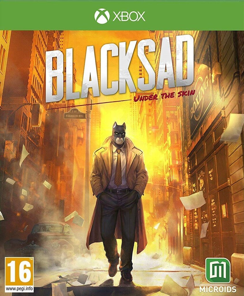 Blacksad: Under the Skin - Limited Edition Xbox One hinta ja tiedot | Tietokone- ja konsolipelit | hobbyhall.fi