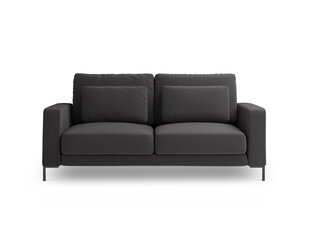 Kahden istuttava sohva Interieurs86 Seine, tummanharmaa hinta ja tiedot | Sohvat ja vuodesohvat | hobbyhall.fi