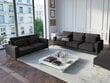 Kolmen istuttava sohva Interieurs86 Seine, tummanharmaa hinta ja tiedot | Sohvat ja vuodesohvat | hobbyhall.fi