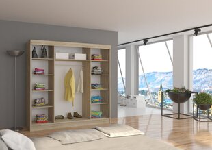 Kaappi ADRK Furniture Malibu, ruskea hinta ja tiedot | Kaapit | hobbyhall.fi