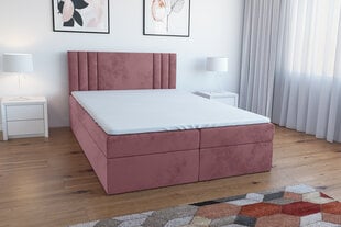 Sänky Tessa 140 x 200 cm, vaaleanpunainen hinta ja tiedot | Sängyt | hobbyhall.fi